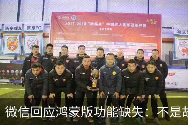 微信回应鸿蒙版功能缺失：不是故意拖慢